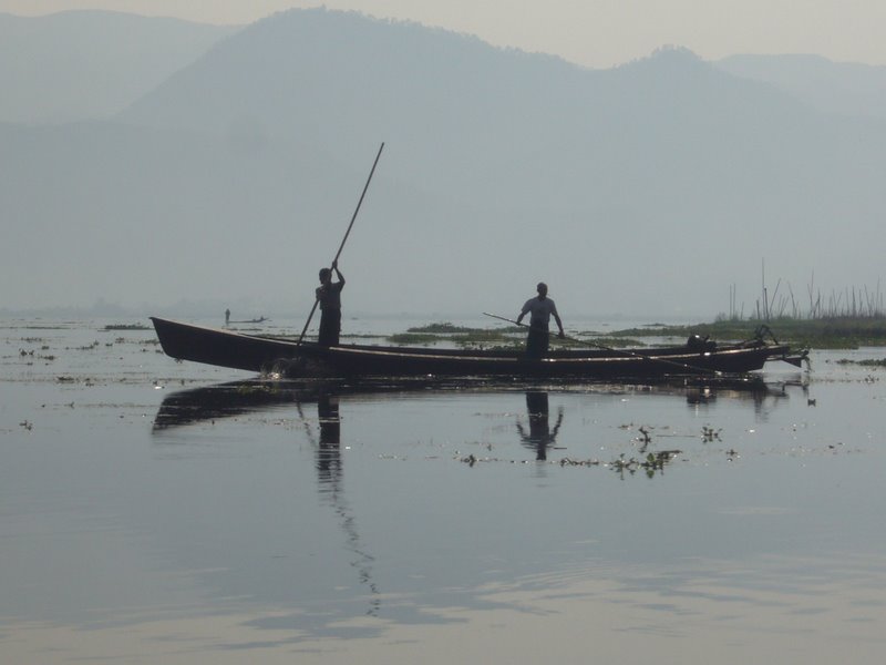 Travel - Myanmar - Inle Lake - First Boat Trip - Canals and floating villages
